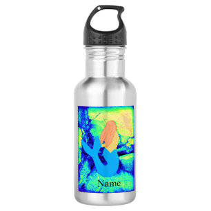 Blue-Schwanz Mermaid Design Skin für iPod touch 4G Edelstahlflasche