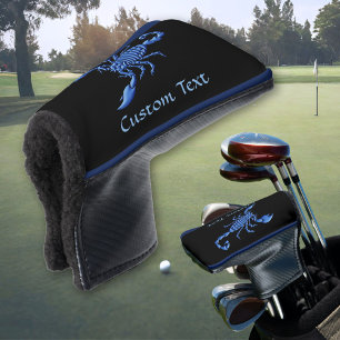 Blue Scorpion Golf Head Cover Headcover