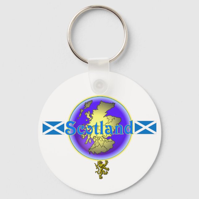 Blue Scotland. Schlüsselanhänger (Vorderseite)