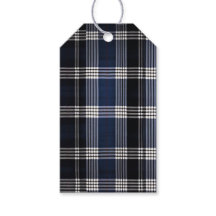 Blue Scottish Tartan Gastgeschenk Hochzeit