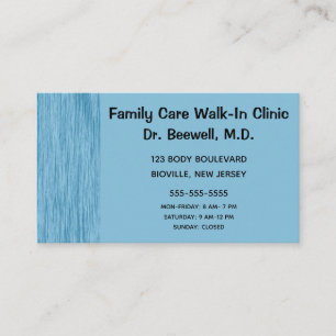 Blue Scratch Background Visitenkarte