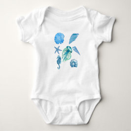 Blue Sea Art Baby Strampler