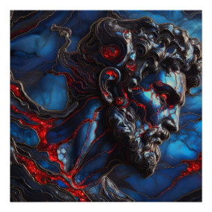 Blue Sea Guardian - KI am Arbeitsplatz Fotodruck