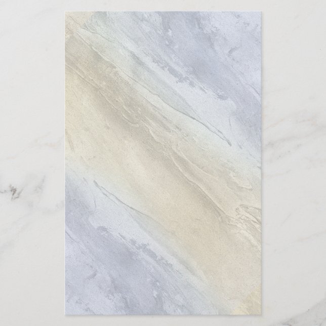 Blue Sea & Sand Watercolor Soap Wrap Paper (Vorderseite)
