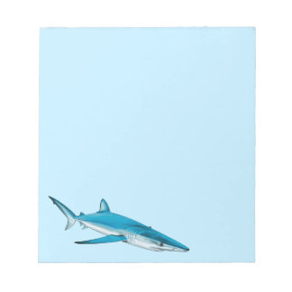 Blue Shark (Prionace glauca) Notepad Notizblock