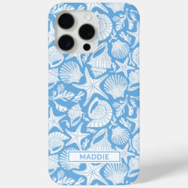 Blue Shells Personalized Case-Mate iPhone Case