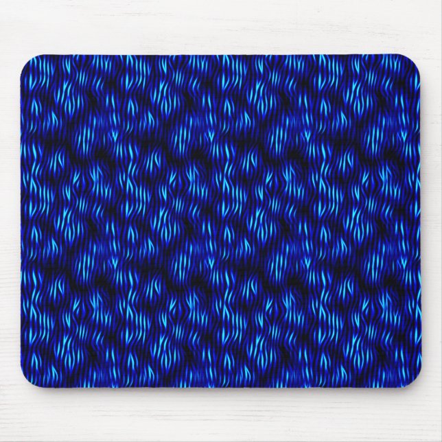 Blue Shimmer Mouse Pad Mousepad (Vorne)