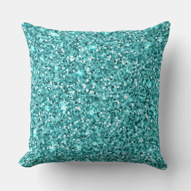 Blue Shine Pillow Kissen (Vorderseite)