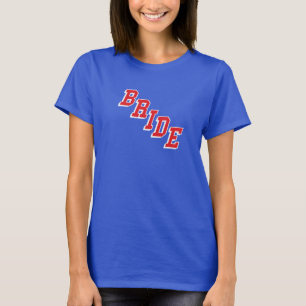 Blue Shirt Bride!