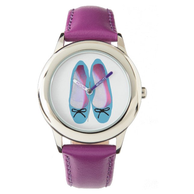 Blue Shoes Armbanduhr (Vorderseite)