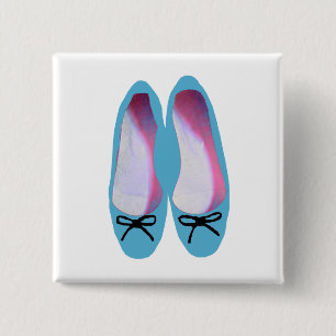 Blue Shoes Button