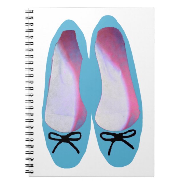 Blue Shoes Notizblock (Vorderseite)