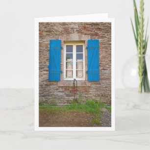 Blue Shutters Karte