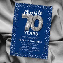 Blue Silver 70. Geburtstag
