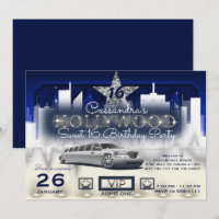 Blue Silver City Night Lights Limywood Party