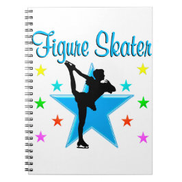 BLUE SKATEN STAR NOTIZBLOCK