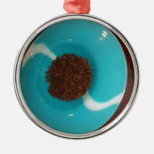 Blue Skeezer Silbernes Ornament