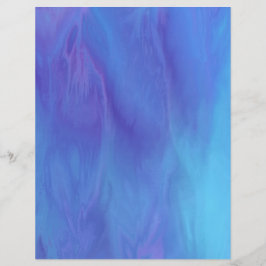 Blue Skies Scrapbook Paper 2-Sided Page