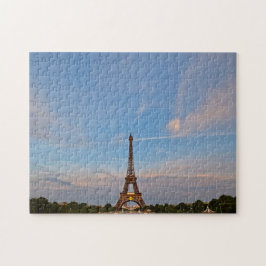 Blue Skies und der Eiffelturm - 11x14 - 252 Stk. Puzzle