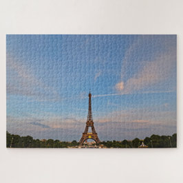 Blue Skies und der Eiffelturm - 20x30 - 1014 Stk. Puzzle