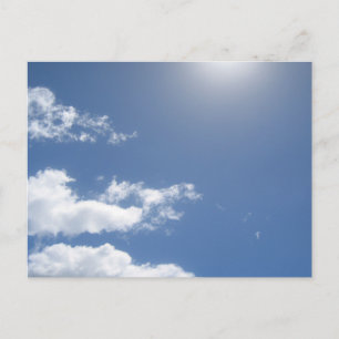 Blue Skins Postkarte