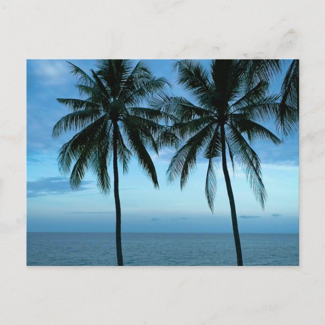 Blue Sky Blue Ocean Postkarte (Vorderseite)