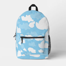 Blue Sky Clouds Bedruckter Rucksack