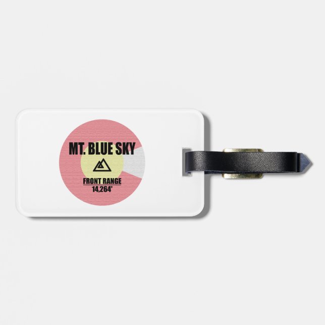 Blue Sky Colorado Gepäckanhänger (Rückseite horizontal)