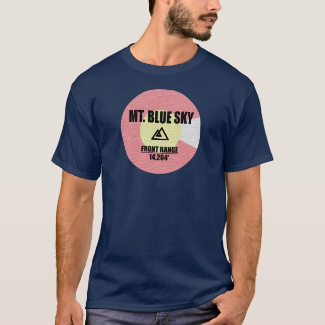 Blue Sky Colorado T-Shirt (Vorderseite)