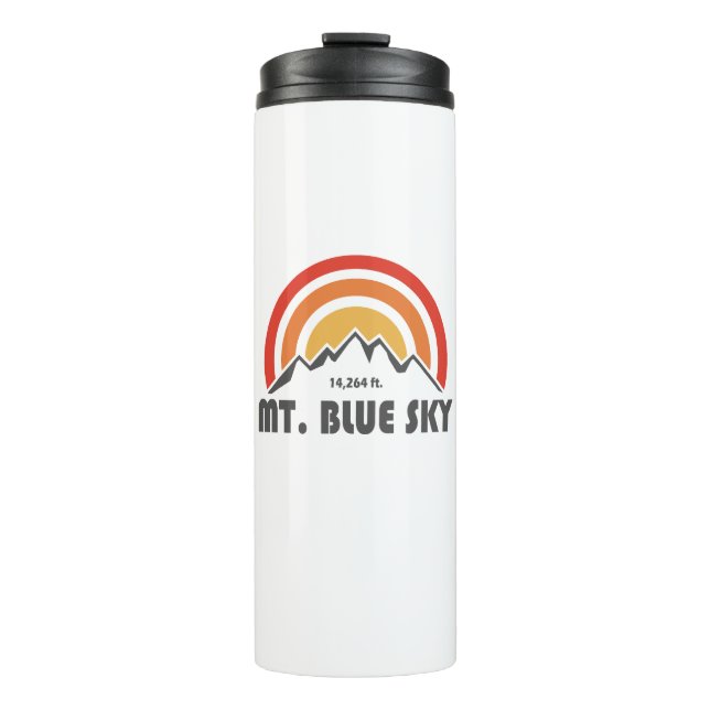 Blue Sky Colorado Thermosbecher (Vorderseite)