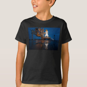 Blue Sky for Space Shuttle Atlantis Start T-Shirt