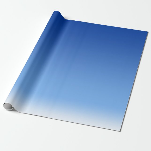 Blue Sky Hintergrund Wrapping Papier 30 Zoll hoch Geschenkpapier (Ungerollt)