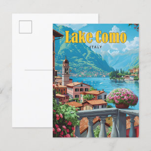 Blue Sky in Tallinn Estland Vintage Travel Postkarte