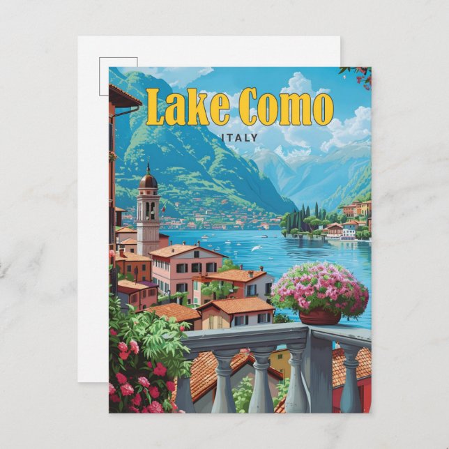 Blue Sky in Tallinn Estland Vintage Travel Postkarte (Vorne/Hinten)