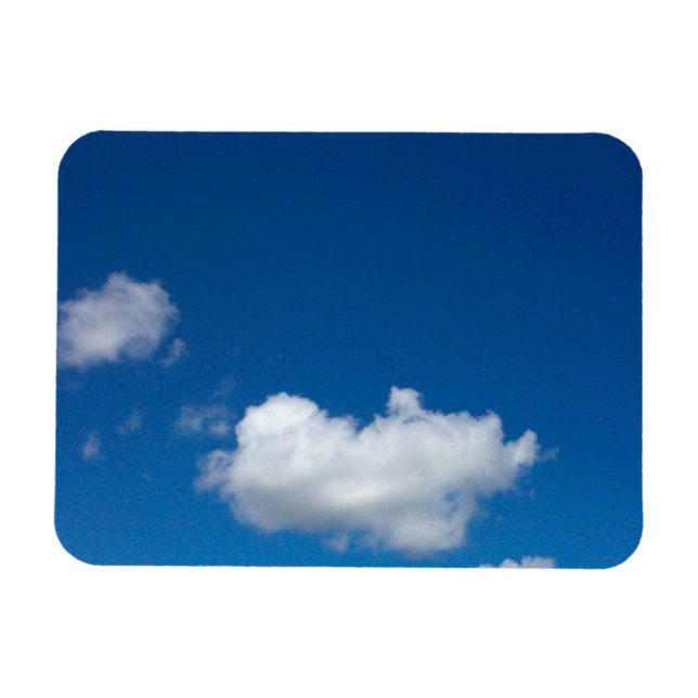 Blue Sky ist das Limit für Premium Flexi Magnet (Horizontal)