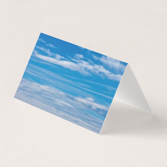Blue Sky mit Cloud Streams Card (Vorderseite)