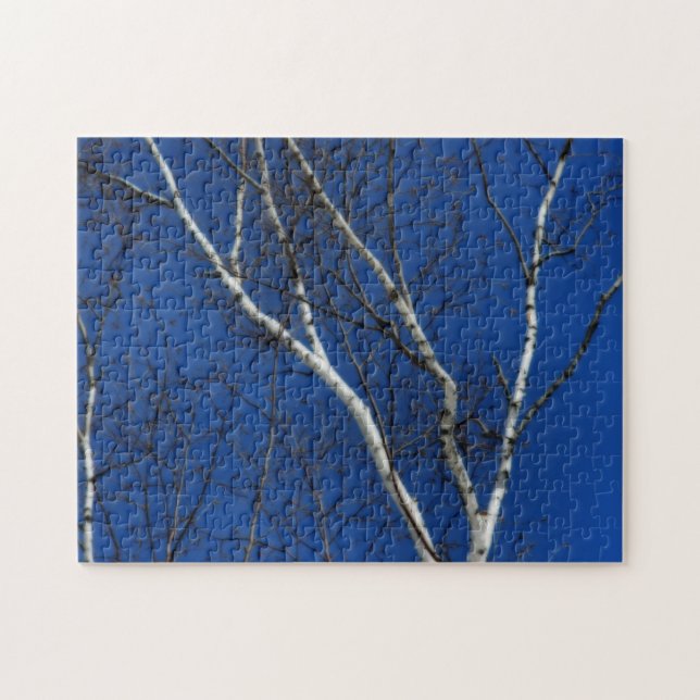Blue Sky Nature Orton Effect Puzzle (Horizontal)