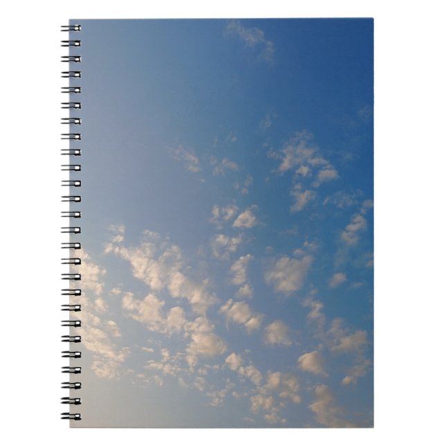 Blue Sky Notebook Notizblock (Vorderseite)