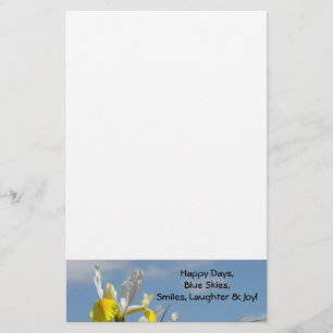 Blue Sky Schreibwarengeschäft Happy Days Smiles La Briefpapier