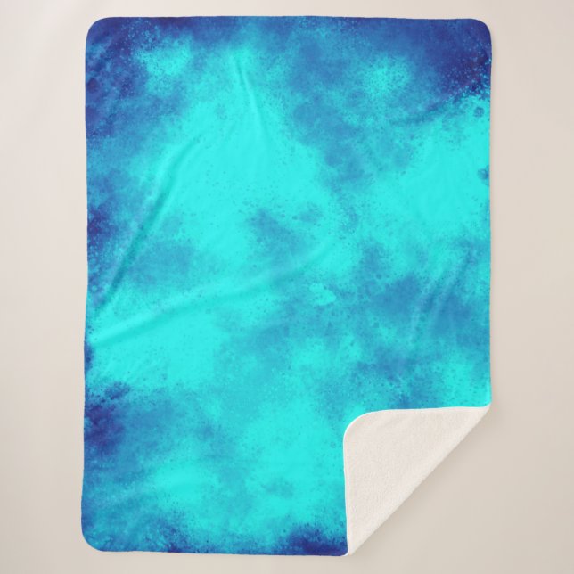 Blue Sky Sherpa Blanket Sherpadecke (Vorderseite)
