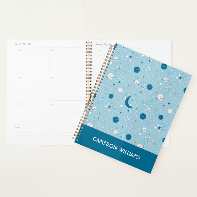 Blue Sky & Space Pattern Planer (Anzeige)