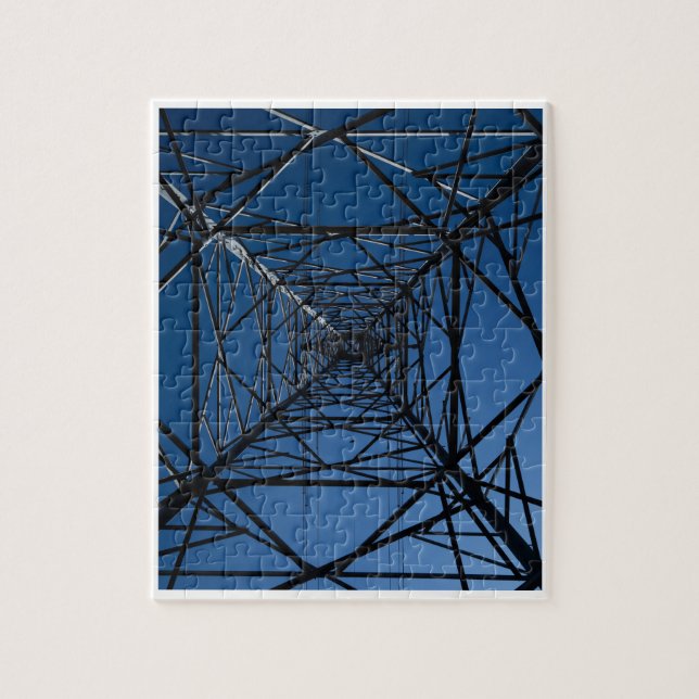 Blue Sky Tower Puzzle (Vertikal)