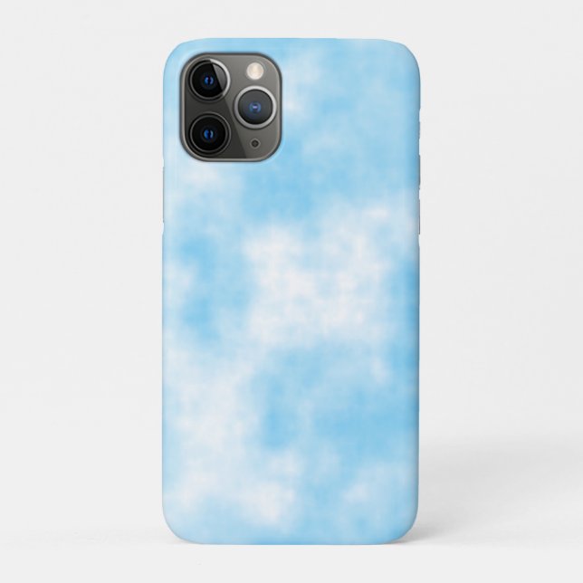 Blue Sky und Cloud Art Custom Case-Mate iPhone Hülle (Rückseite)