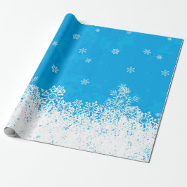 Blue Sky und das sinkende Weihnachtswrapping Paper Geschenkpapier