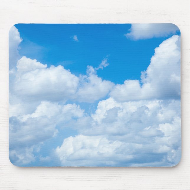 Blue Sky Wolken Hintergrund Himmelskörper Himmelsd Mousepad (Vorne)