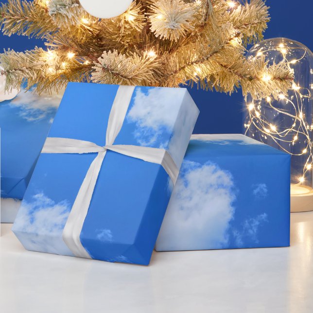 Blue Sky Wrapping Paper Geschenkpapier (Feiertage)