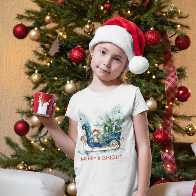 Blue Sled Baby Rentier Tri-Blend Shirt (Von Creator hochgeladen)