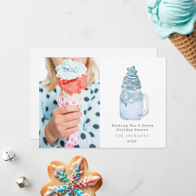 Blue Snowflake Milkshake Weihnachten (Von Creator hochgeladen)