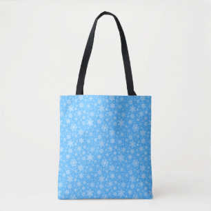 Blue Snowflakes Pattern Winter