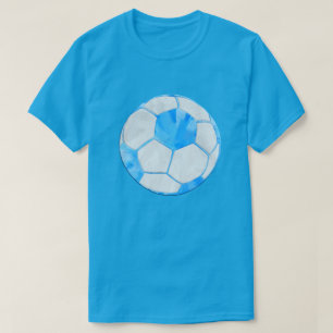 Blue Soccer Ball T-Shirt